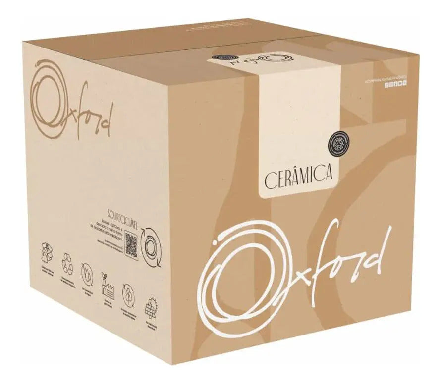 Jogo De Jantar E Chá 20 Peças Unni Brisa Oxford Aw20-5903