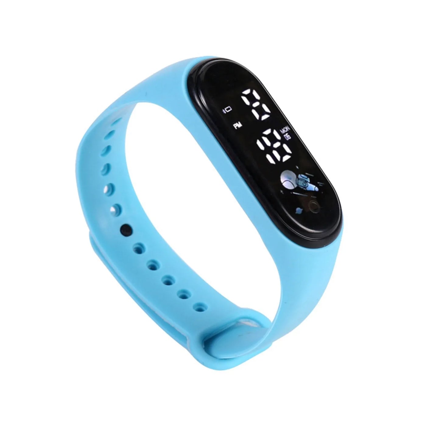 ⌚ Relógio Digital Infantil Kawaii – Silicone O Relógio Digital Kawaii