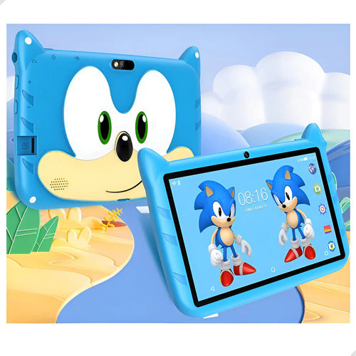 Tablet Kids 7 Polegadas 64gb Sonic  Playstore Menino Menina