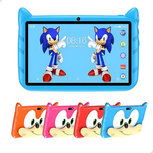 Tablet Kids 7 Polegadas 64gb Sonic  Playstore Menino Menina