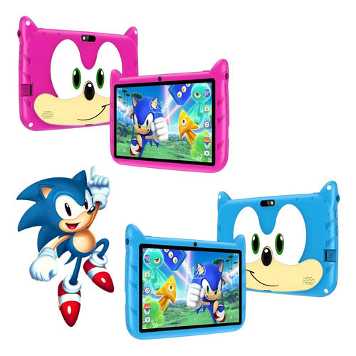 Tablet Kids 7 Polegadas 64gb Sonic  Playstore Menino Menina
