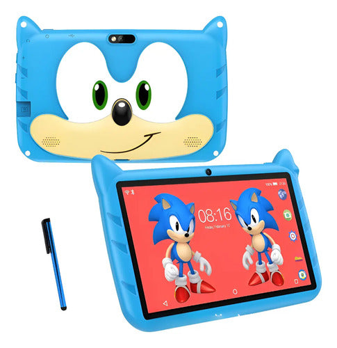 Tablet Kids 7 Polegadas 64gb Sonic  Playstore Menino Menina