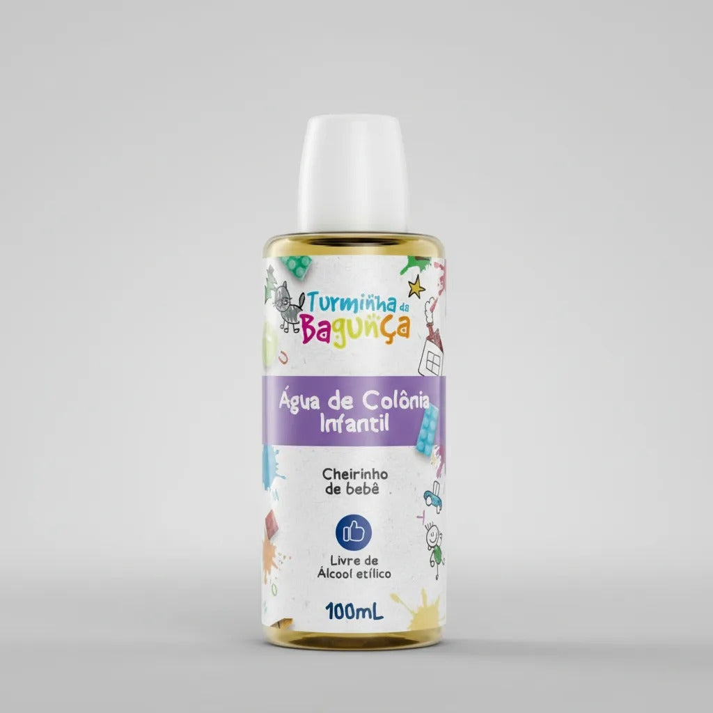 Água De Colônia Infantil 100ml Turminha Da Bagunça