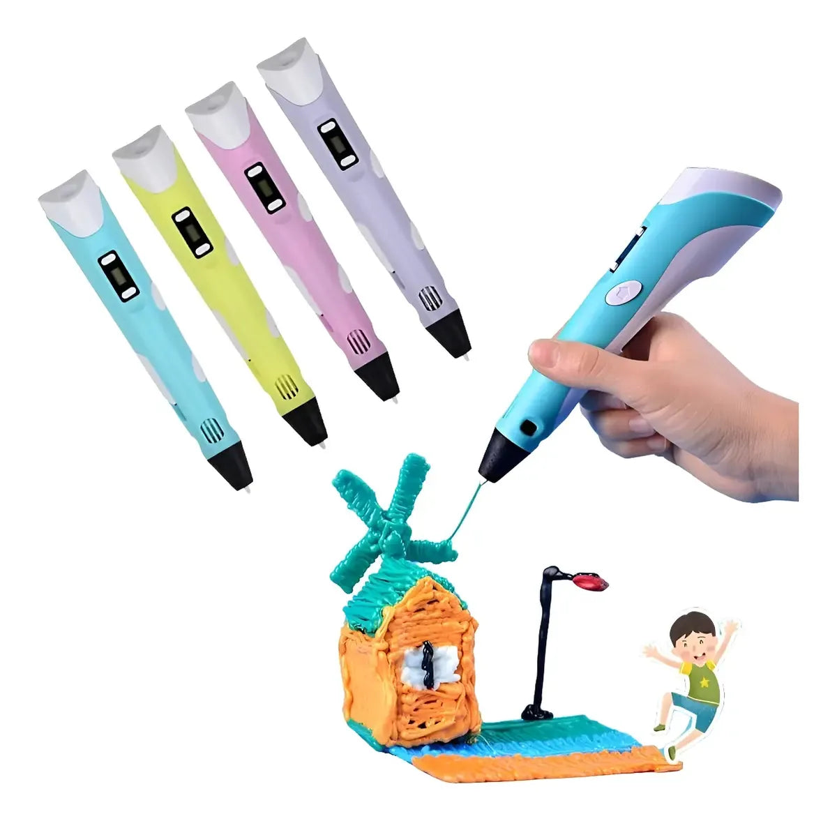 Caneta 3D para Criação em PLA – Crie Qualquer Coisa em 3D!