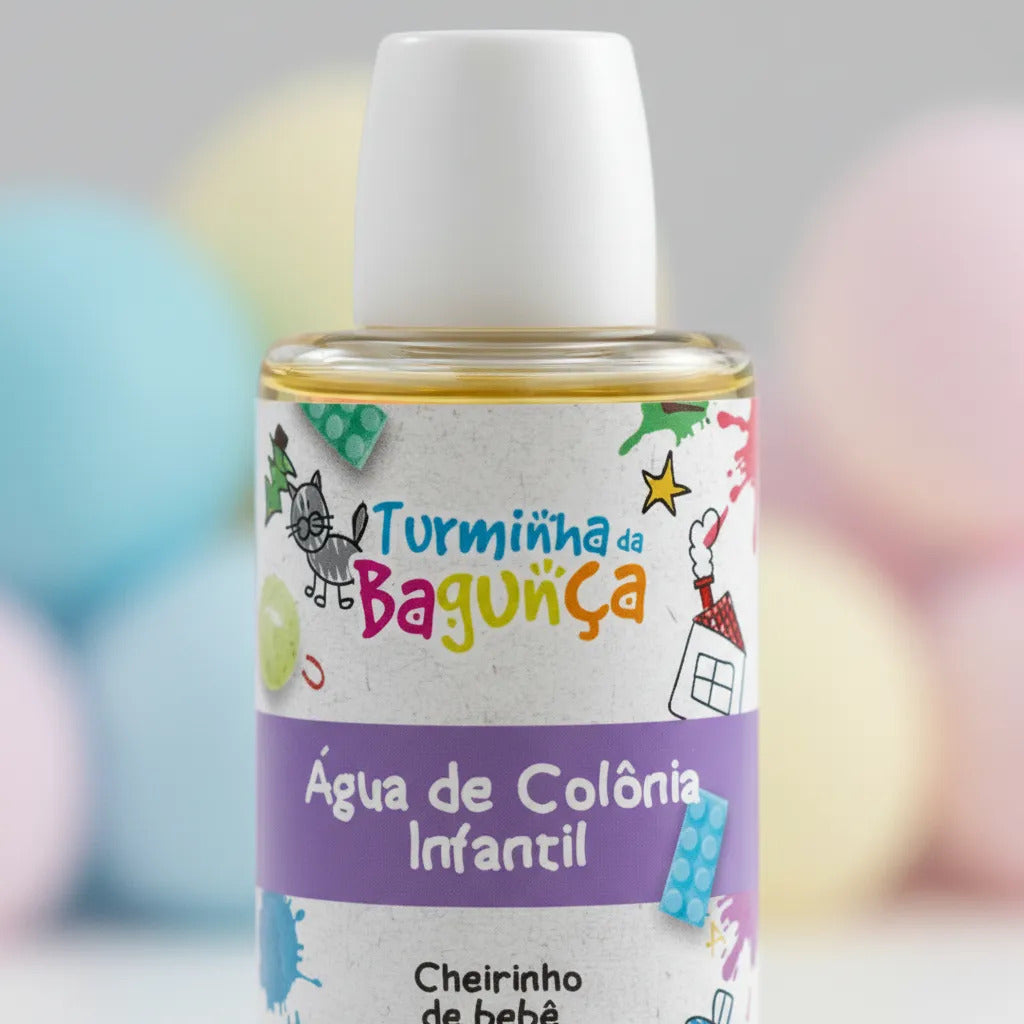 Água De Colônia Infantil 100ml Turminha Da Bagunça