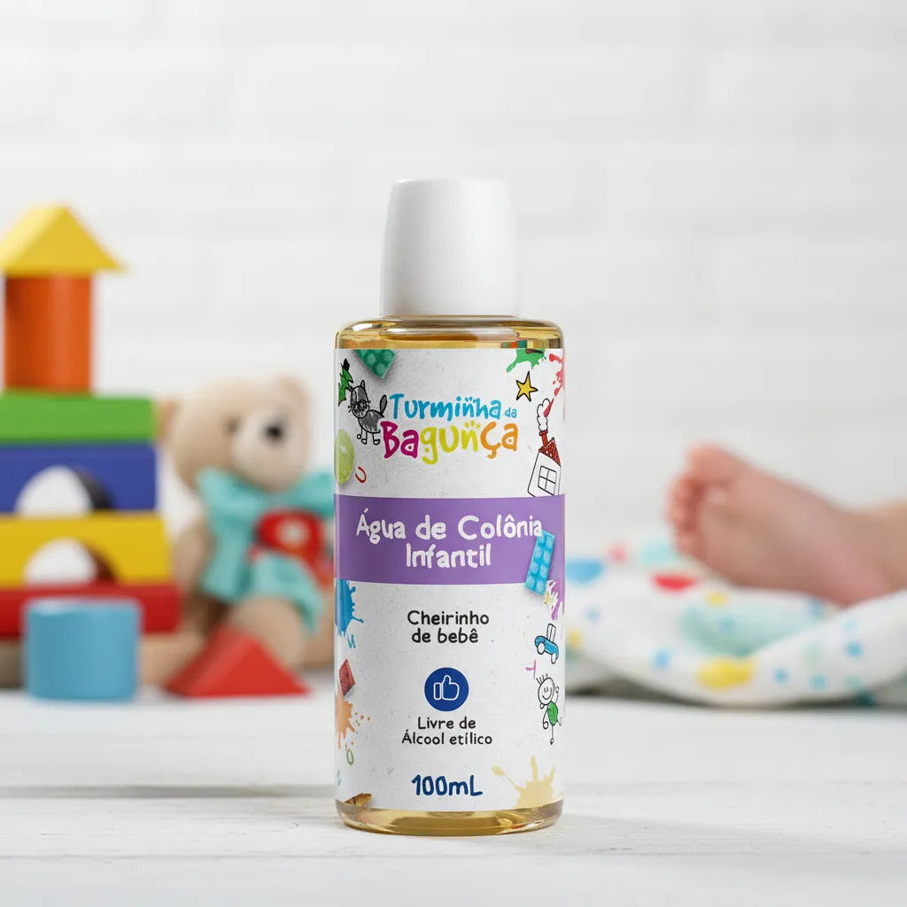 Água De Colônia Infantil 100ml Turminha Da Bagunça