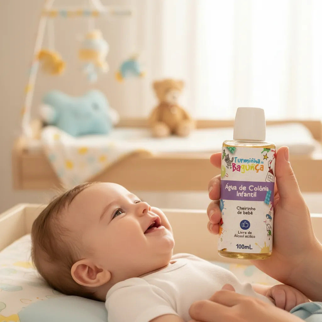 Água De Colônia Infantil 100ml Turminha Da Bagunça
