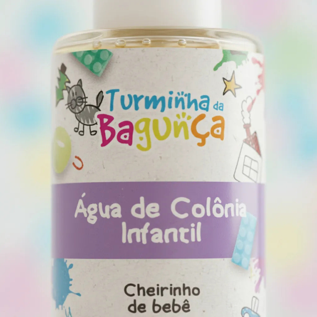 Água De Colônia Infantil 100ml Turminha Da Bagunça