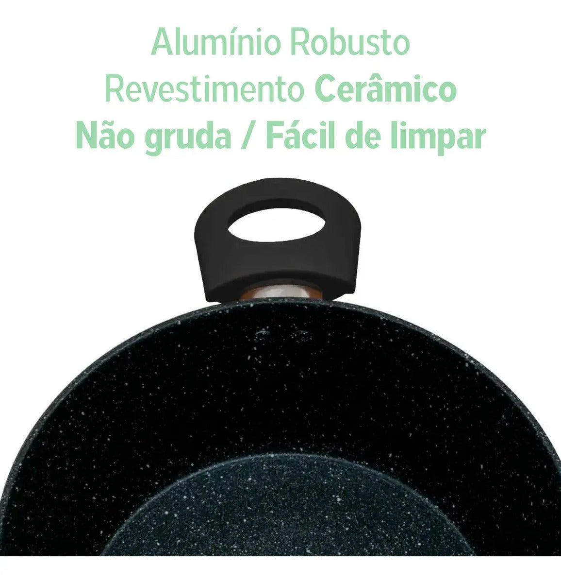 Jogo Panelas Indução Cerâmica Viena 5 Peças Casambiente