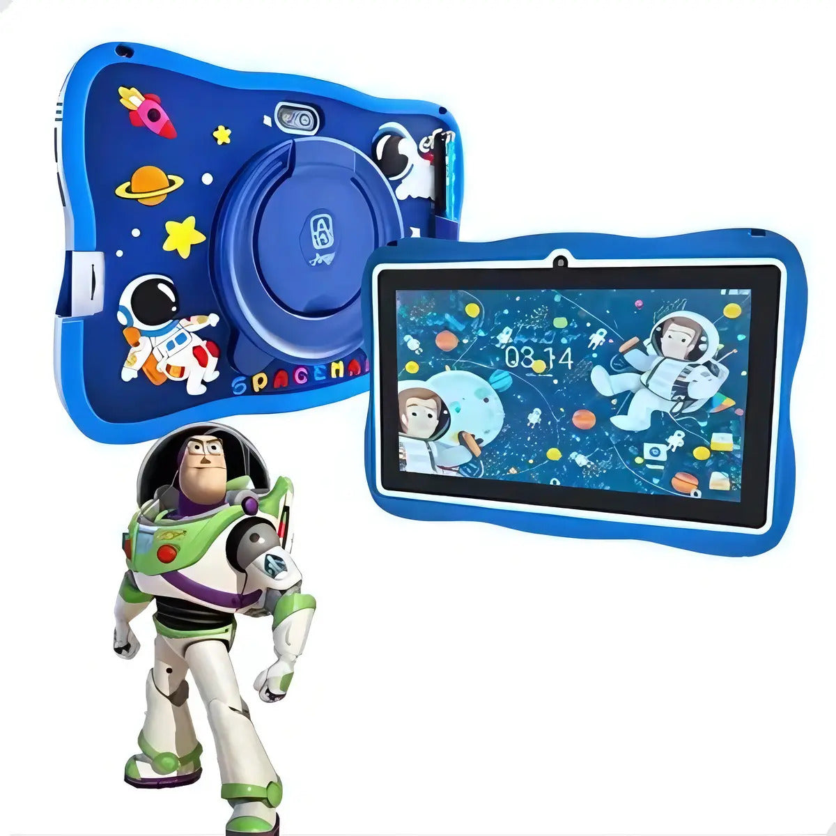 Tablet Mil07 Infantil Milli 6gb Ram + 128gb Astronauta Kids Rosa
