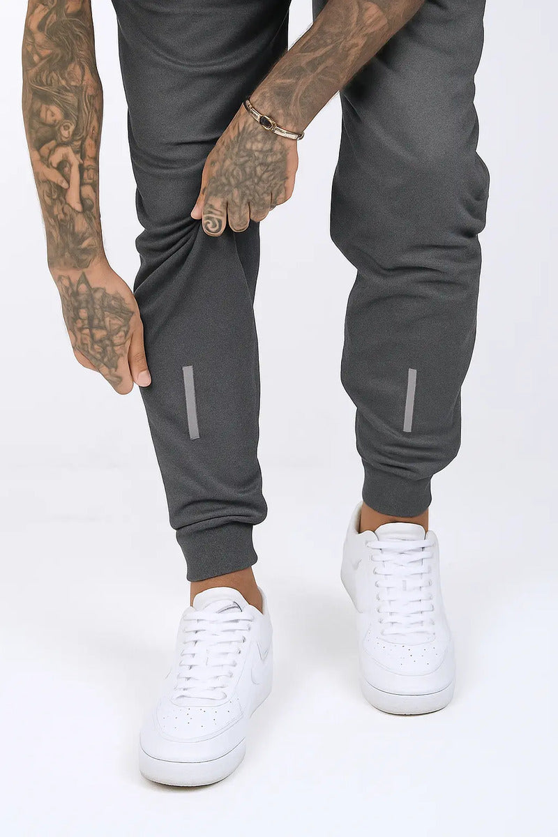 Kit 3 Calça Chimpa Poliéster Zíper No Bolso Corrida Esporte