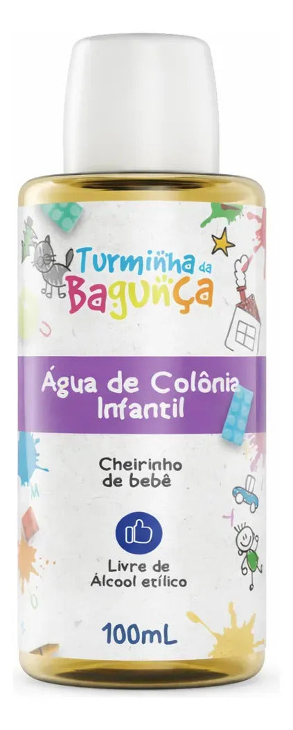 Água De Colônia Infantil 100ml Turminha Da Bagunça
