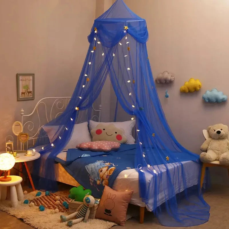 👑 Tenda com Mosquiteiro – Dossel para Cama Infantil - transforme no quarto dos sonhos de toda criança