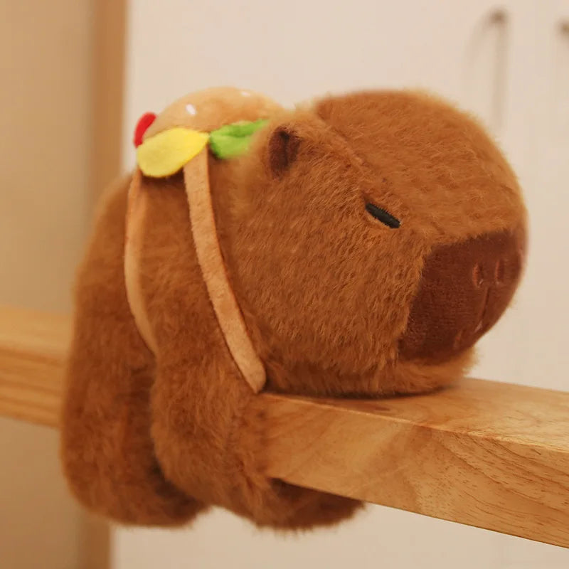 🦊 Pelúcia Abraço Kawaii – Pulseira de Animais