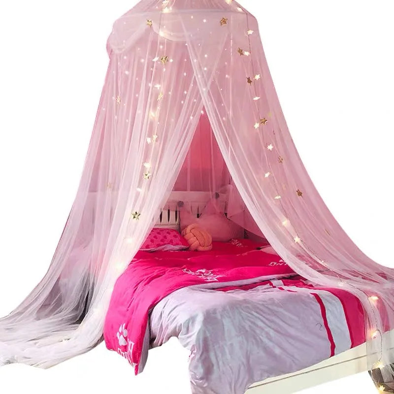 👑 Tenda com Mosquiteiro – Dossel para Cama Infantil - transforme no quarto dos sonhos de toda criança