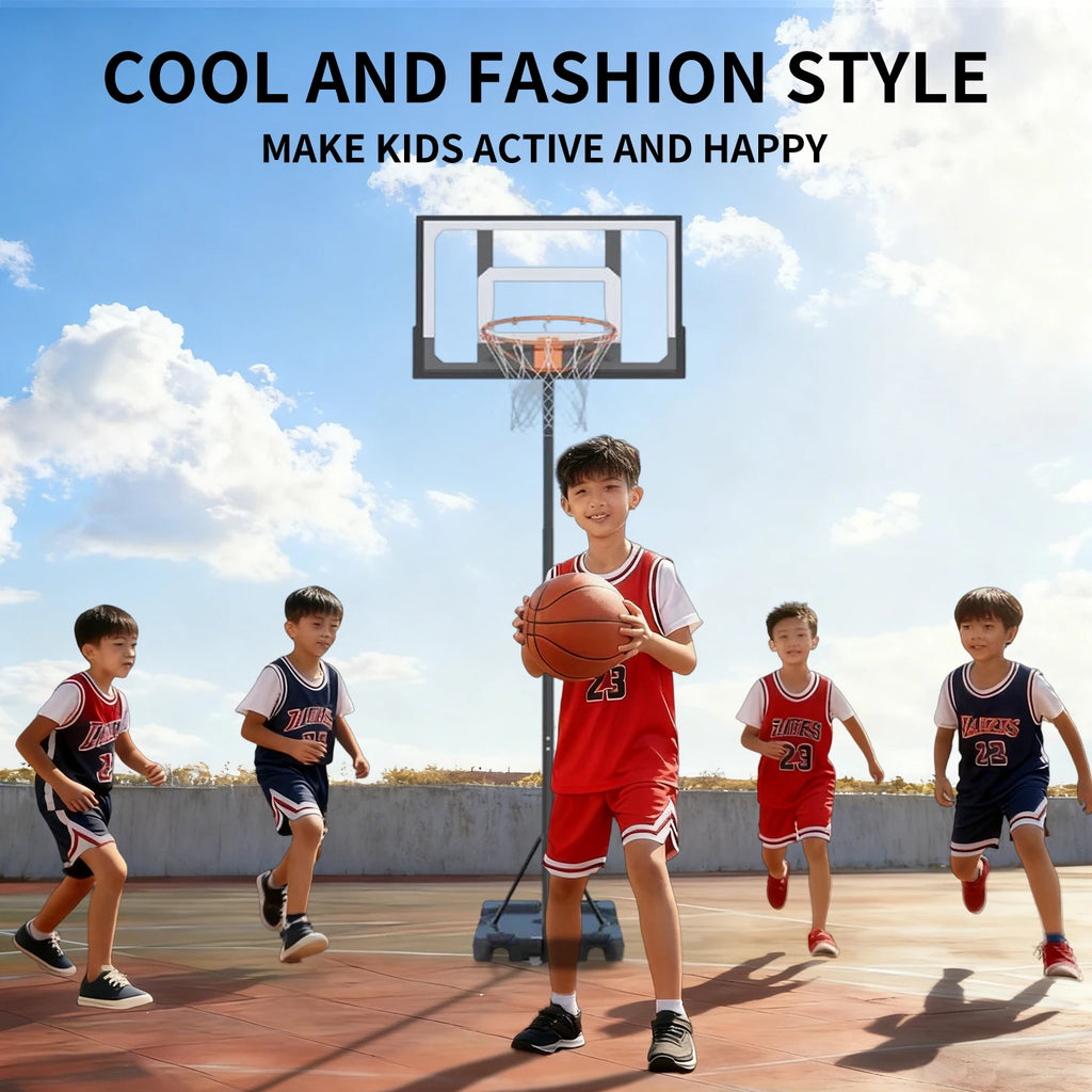 🏀 Cesta de Basquete Portátil com Altura Ajustável