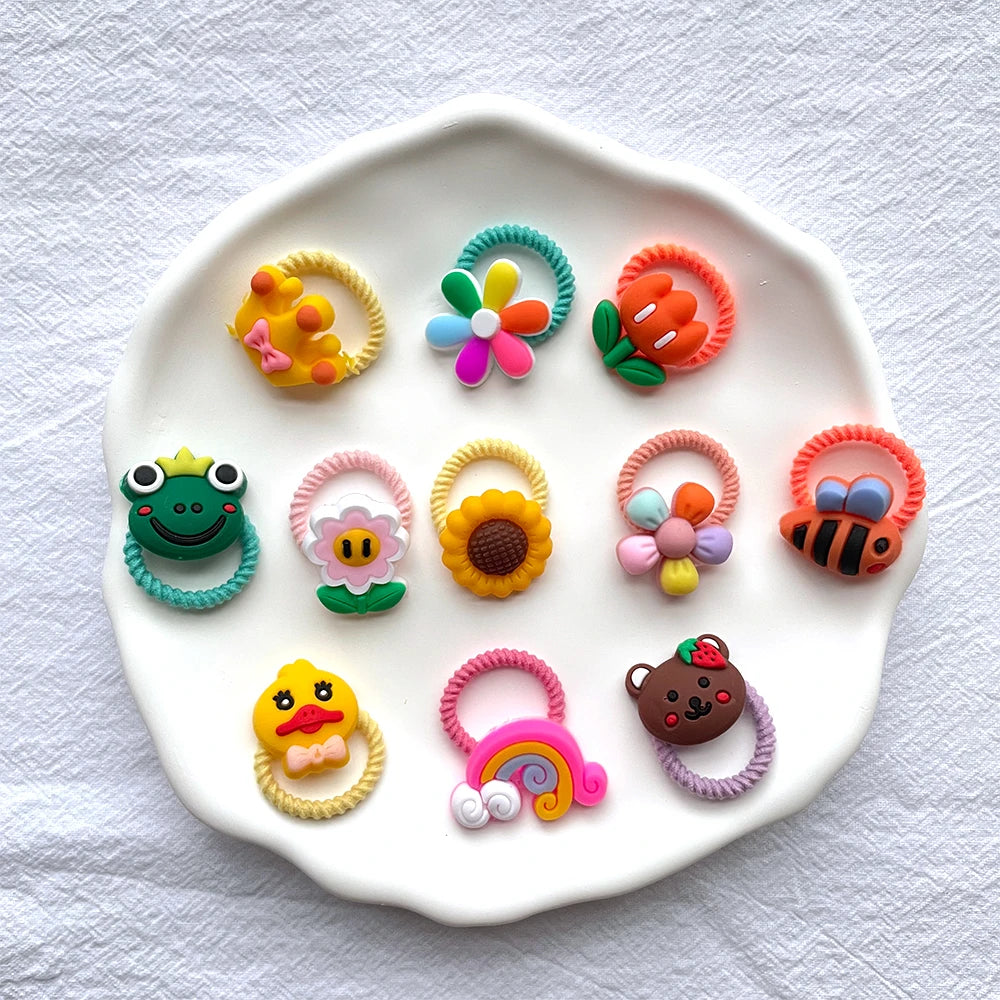 🎀 Kit Laços de Cabelo Infantil – Acessórios Coloridos para Meninas