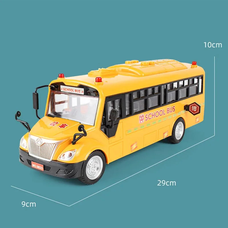 🚌 Ônibus Escolar Infantil Grande – Brinquedo Interativo
