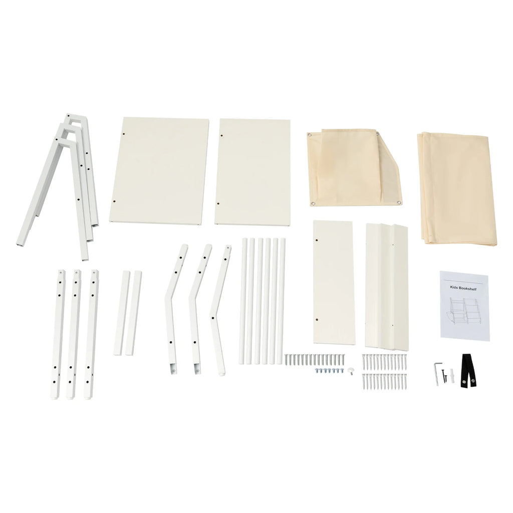 📚 Estante Infantil Organizadora de Livros e Brinquedos – 3 Níveis