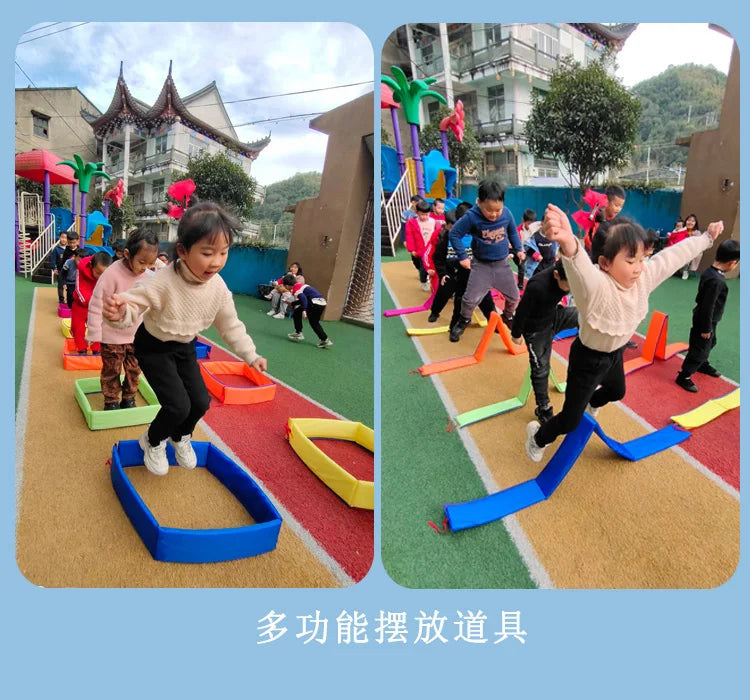 🟩 Jump Grid Infantil – Jogo Sensorial de Movimento