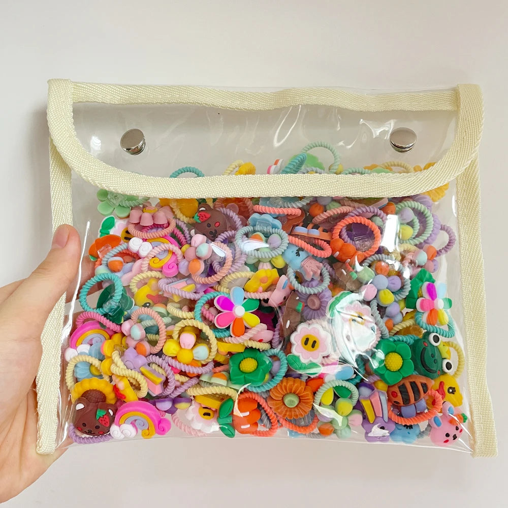 🎀 Kit Laços de Cabelo Infantil – Acessórios Coloridos para Meninas