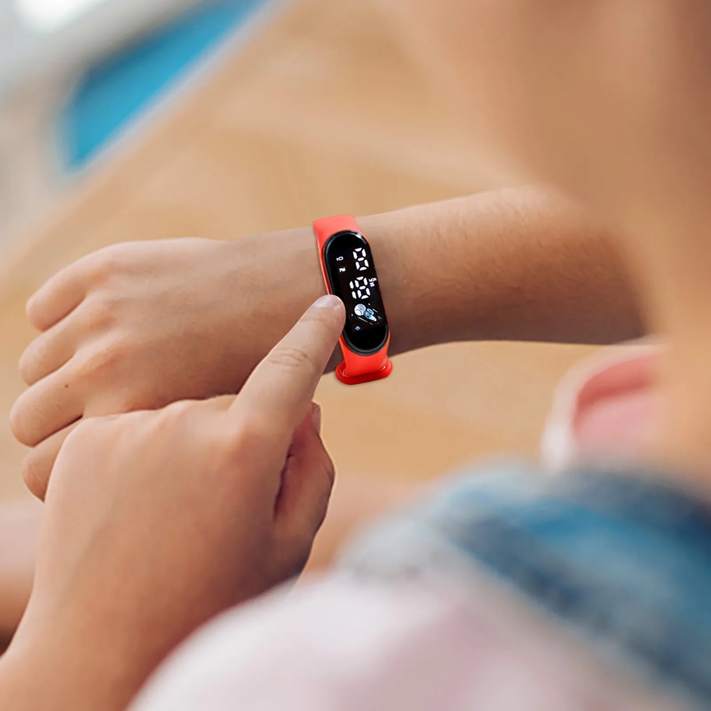 ⌚ Relógio Digital Infantil Kawaii – Silicone  O Relógio Digital Kawaii