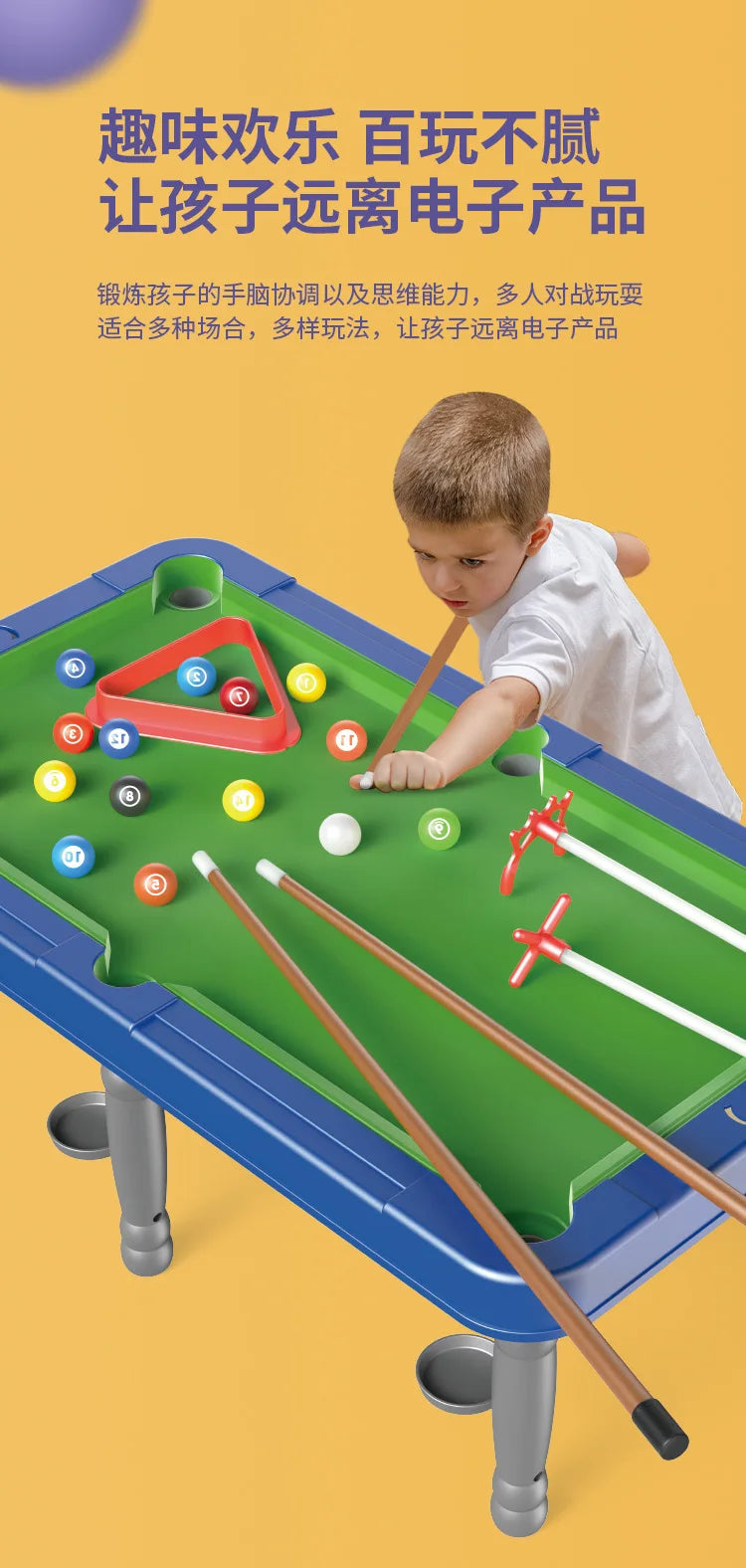 🎮 Mesa de Jogos Infantil 6 em 1 – Diversão Completa