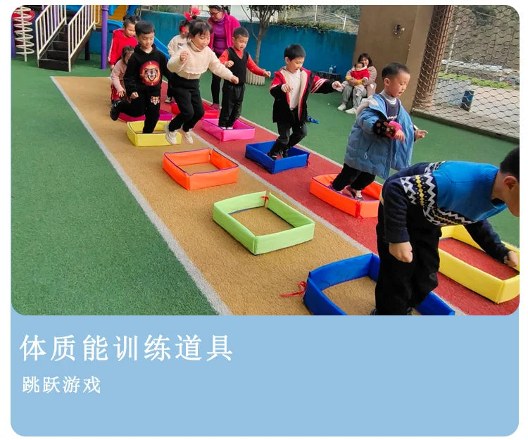 🟩 Jump Grid Infantil – Jogo Sensorial de Movimento