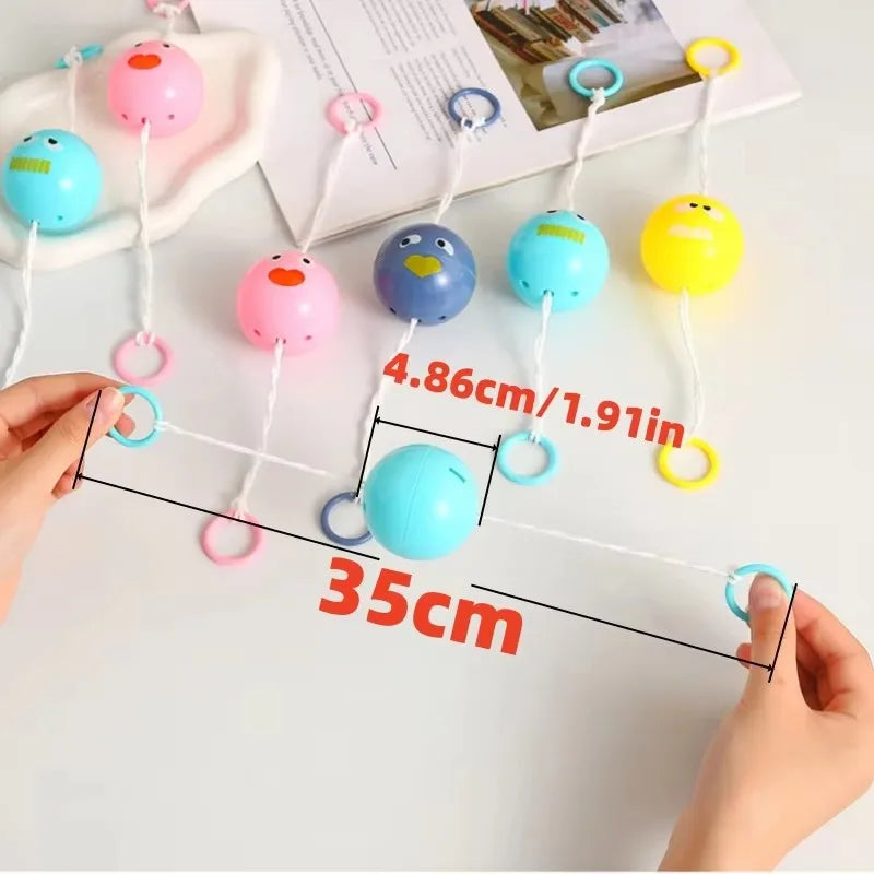 🌟 Bola Giratória Luminosa com Corda – Diversão que Brilha no Ar (2 Peças)