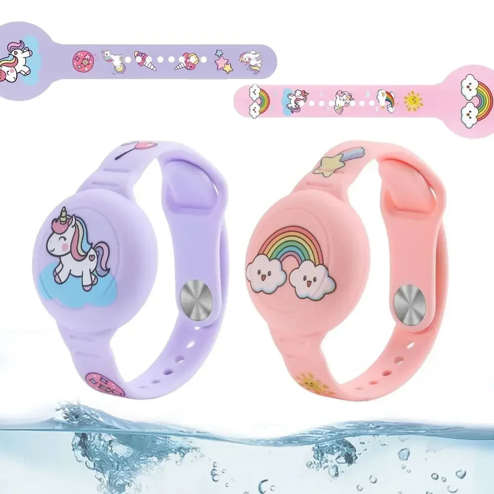 Pulseira para AirTag Infantil – Segurança e Conforto
