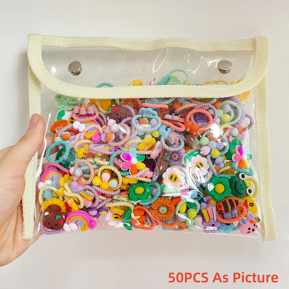 🎀 Kit Laços de Cabelo Infantil – Acessórios Coloridos para Meninas