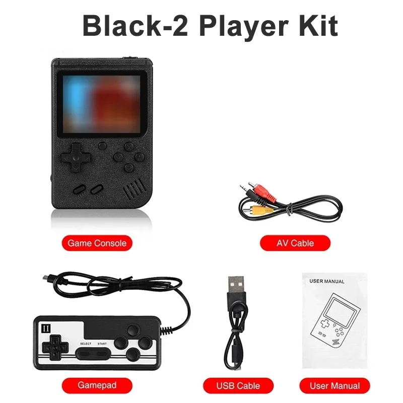 🎮 Console Portátil Retrô 400 Jogos – Tela LCD 3.0