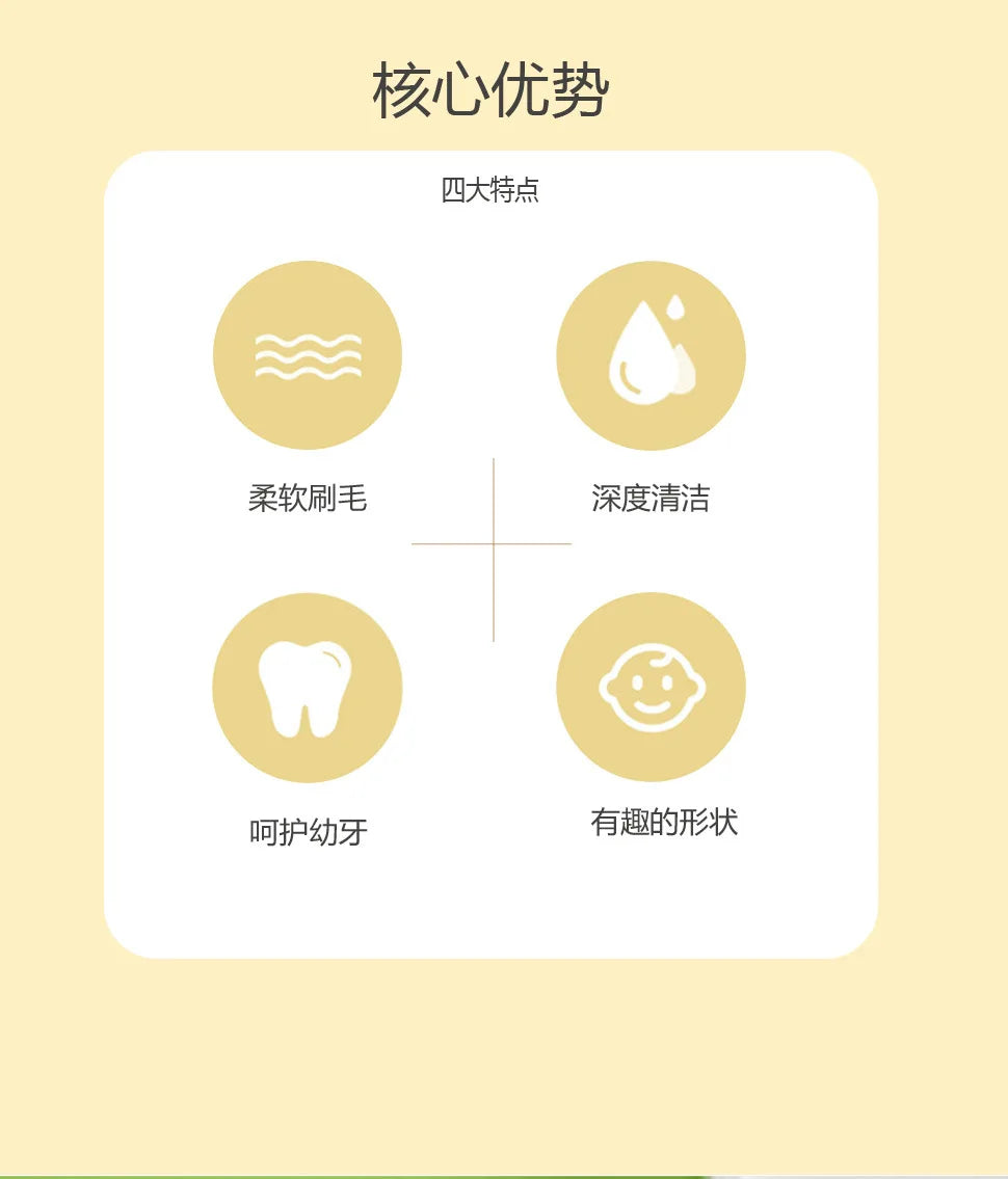 Escova de Dentes Infantil Cartoon – Cerdas Macias, a favorita da criançada