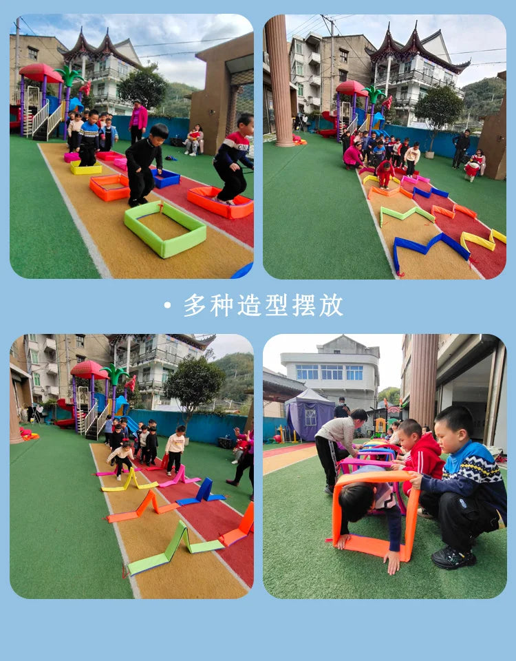 🟩 Jump Grid Infantil – Jogo Sensorial de Movimento