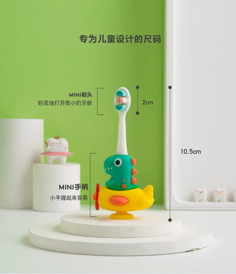 Escova de Dentes Infantil Cartoon – Cerdas Macias, a favorita da criançada