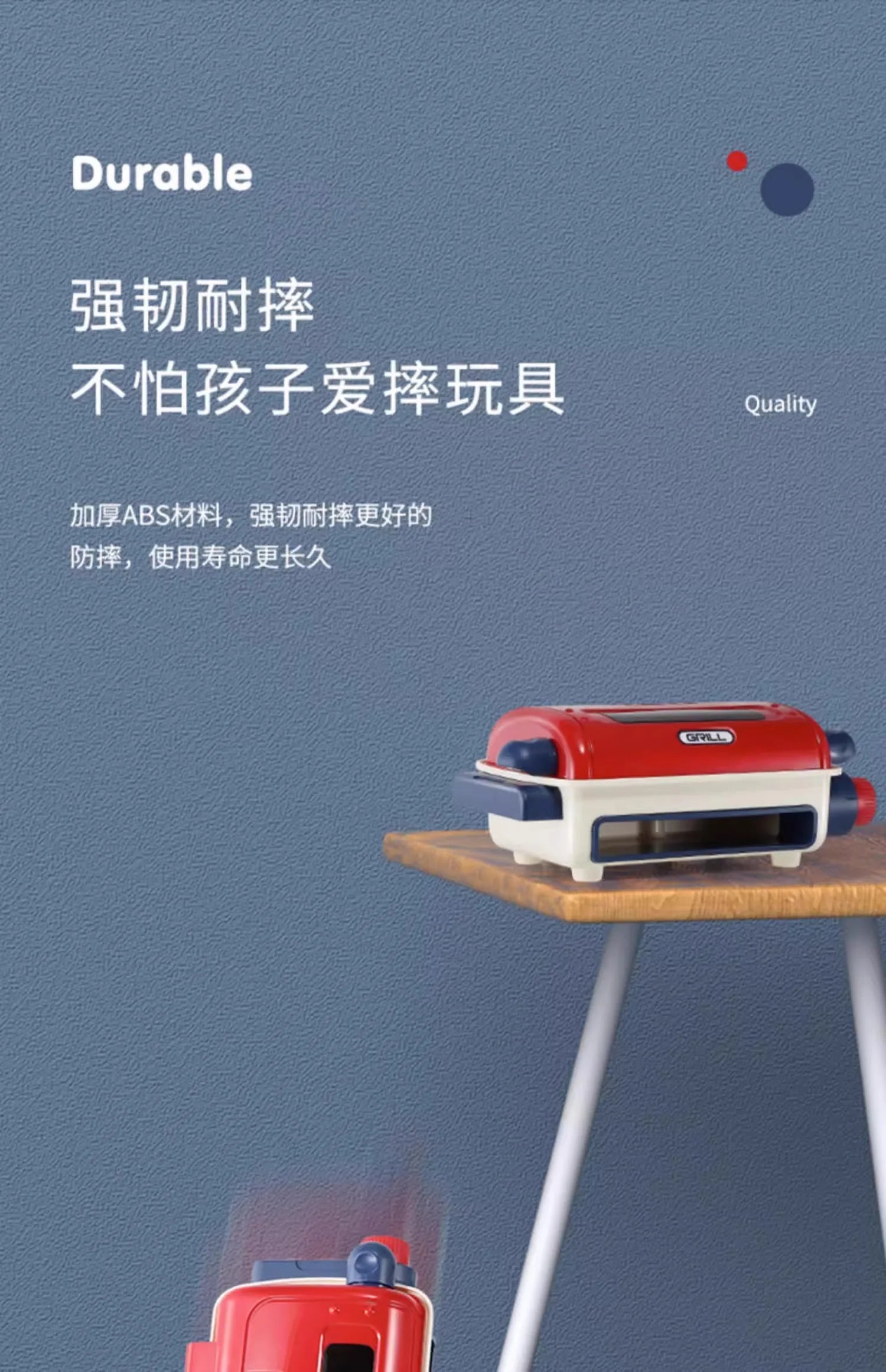 🍖 Churrasqueira Infantil de Brinquedo – Luz, Som e Spray