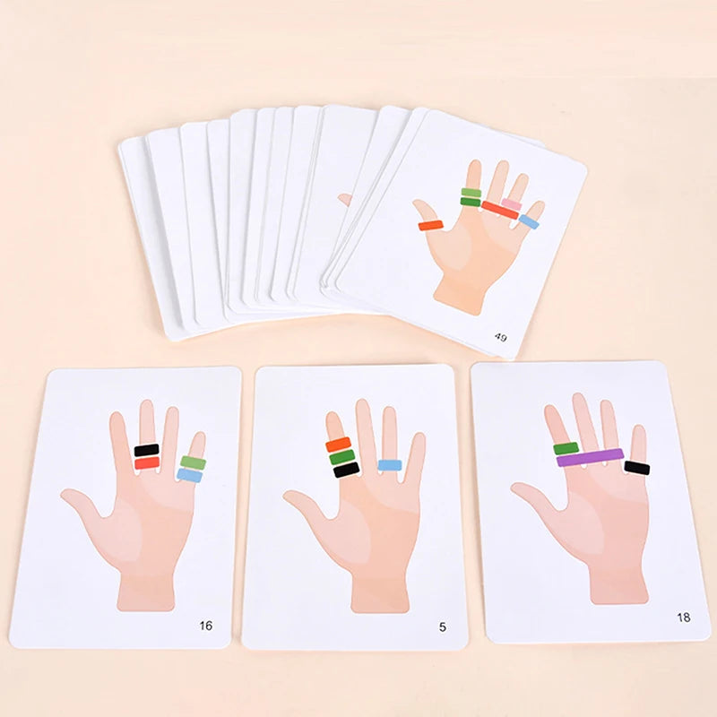 🎯 Jogo de Combinação de Cores com Anéis – Brinquedo Educativo