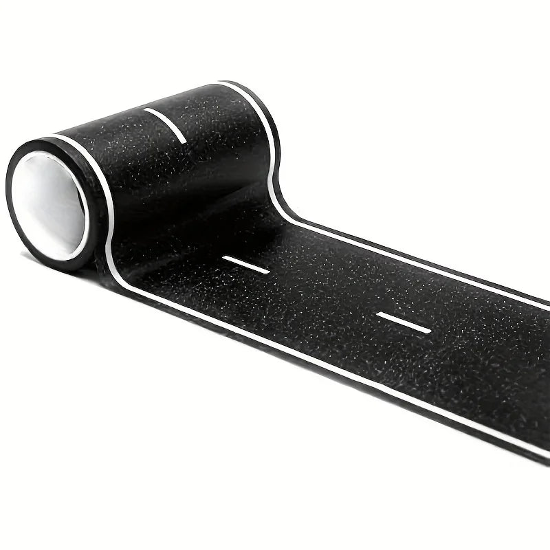 🛣️ Adesivos de Estrada Reutilizáveis – Pista de Corrida para Crianças