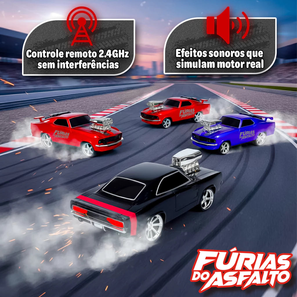 🚗 Carrinho Drift Furias do Asfalto