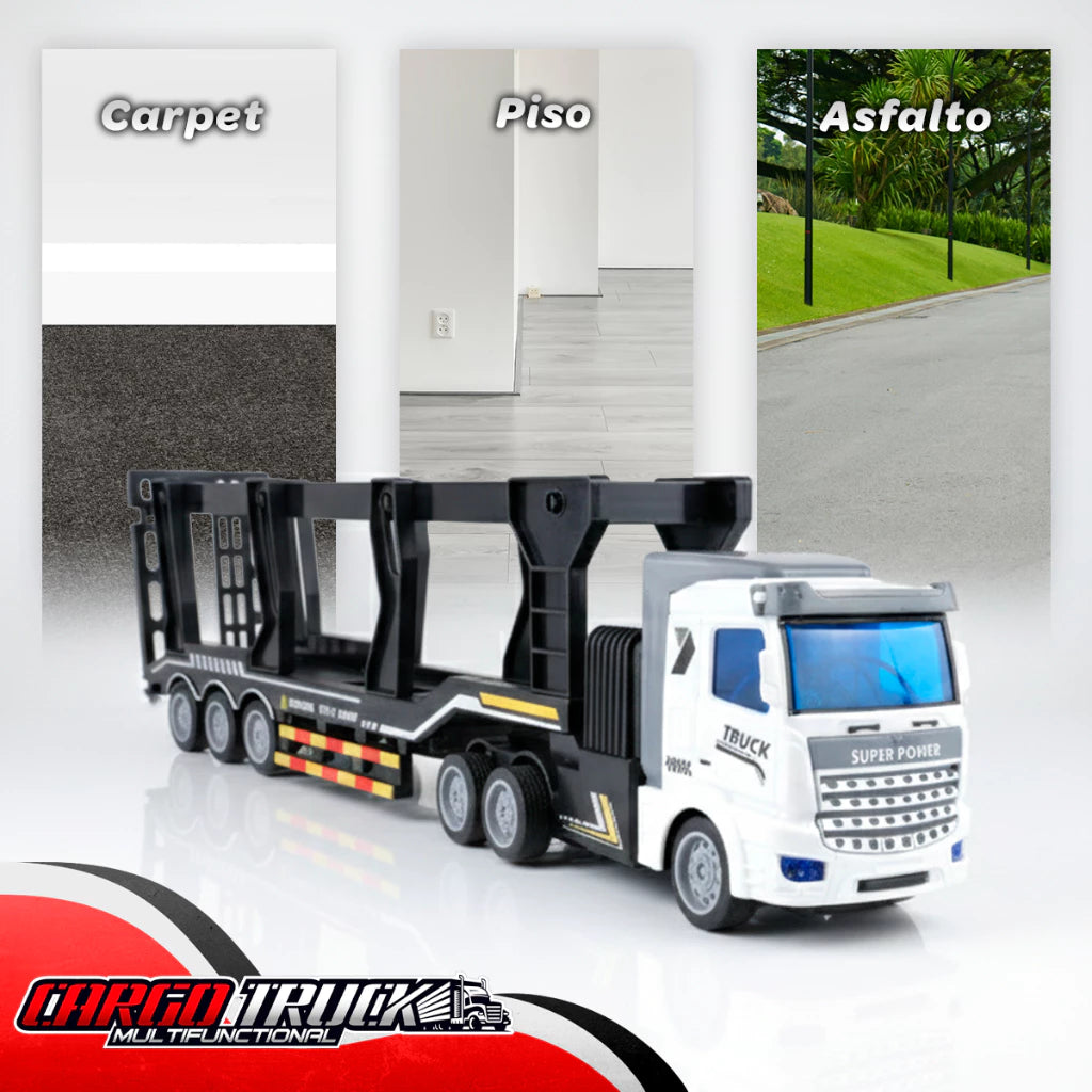 🚛 Caminhão Cegonha Controle Remoto com Carrinhos
