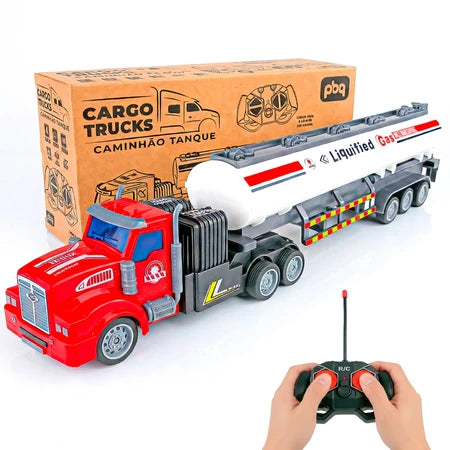 🚛 Caminhão Cegonha Controle Remoto com Carrinhos