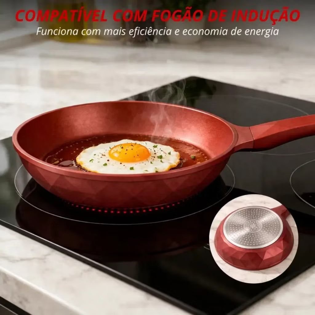 Conjunto Panelas Importado, qualidade superior, Cerâmica London Champs Elysees 18 Peças Robustez e estilo!
