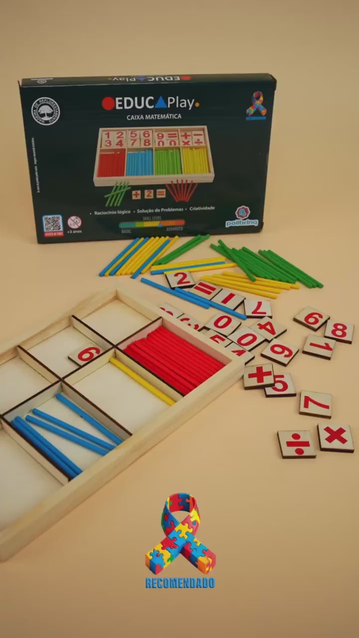 Caixa Matemática EducaPlay – Aprenda Brincando!